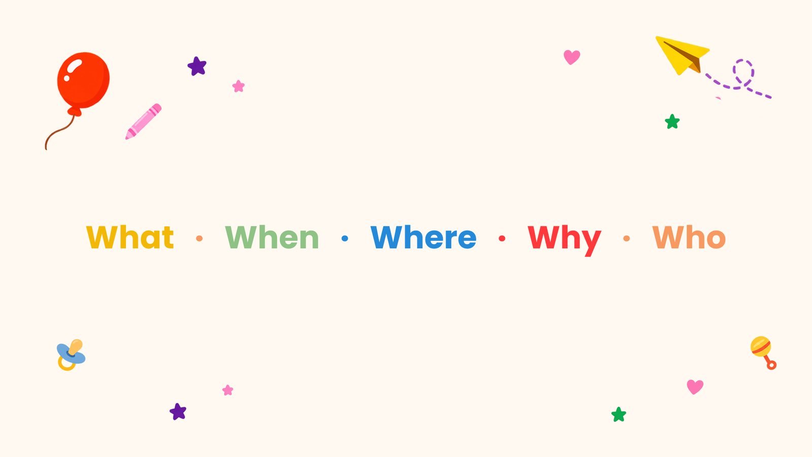 GoKiddo: Research framework, what when where why who