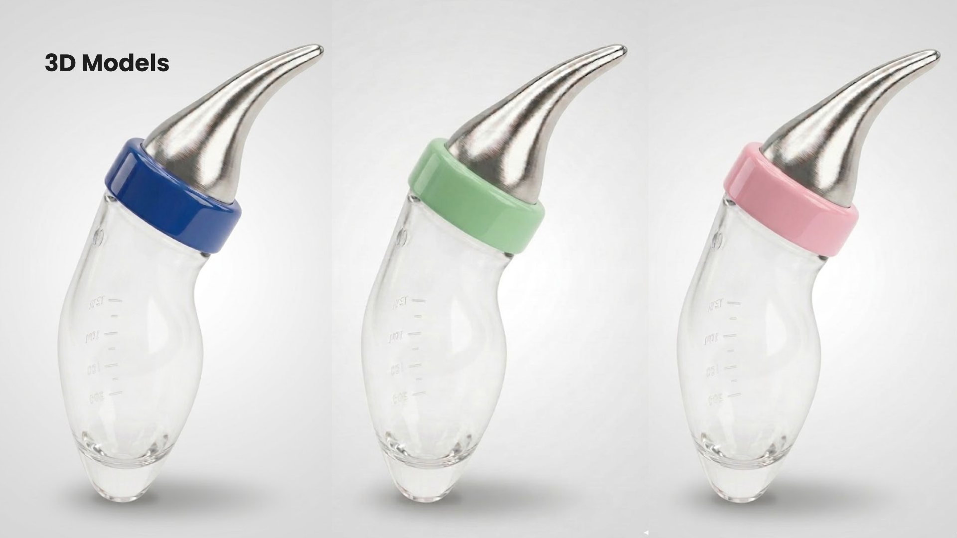 Tiny Tummies — Final 3D models