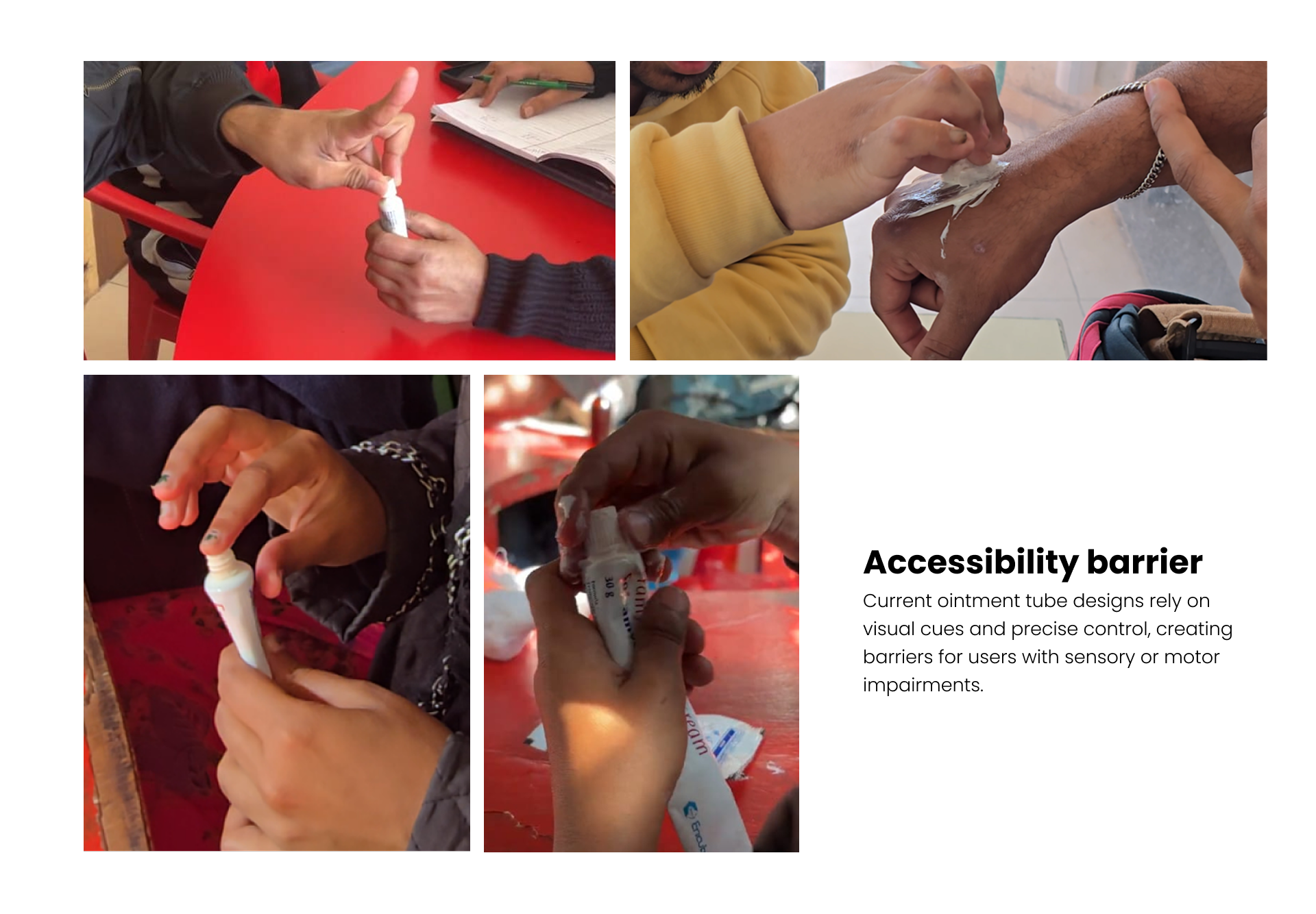 Inclusive — Accessibility barriers